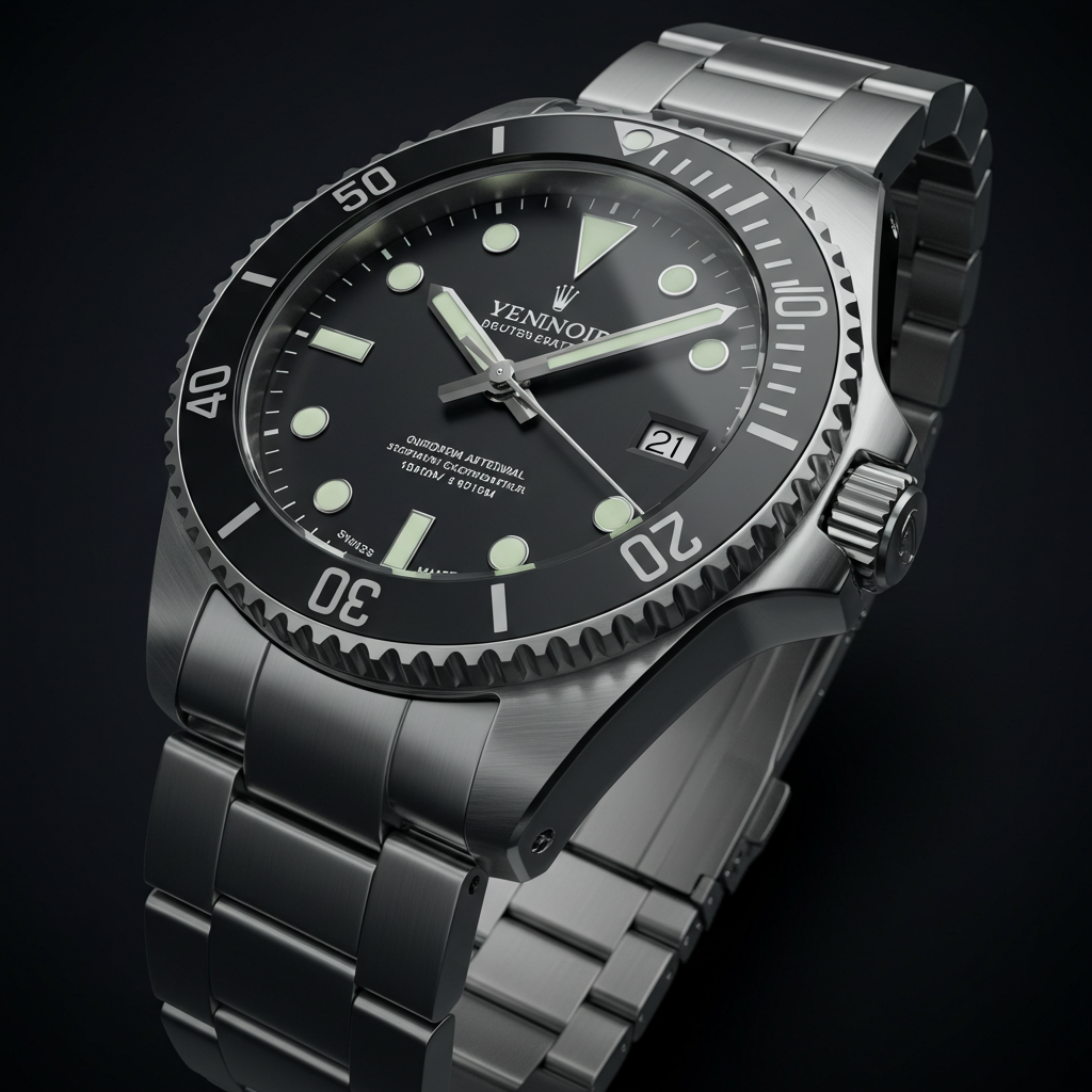 Deep Luxe Diver – Elegance Under Pressure